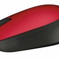 Logitech M171 Optical USB-A Rood-Zwart Retail Wireless