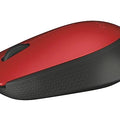 Logitech M171 Optical USB-A Rood-Zwart Retail Wireless