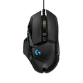 Logitech G G502 HERO Optical USB-A Zwart Retail