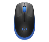Logitech M190 Optical USB-A Zwart-Blauw Retail Wireless