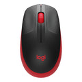 Logitech M190 Optical USB-A Zwart-Rood Retail Wireless
