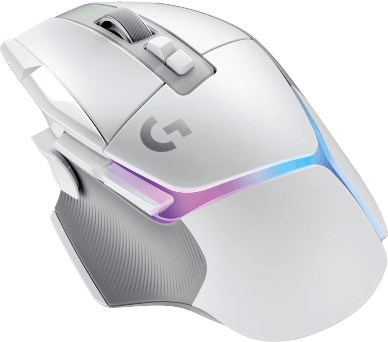 Logitech G G502 X PLUS LIGHTSPEED RGB Optical USB-C Wit