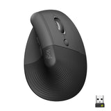Logitech Lift Vertical Ergonomic Zwart Retail Wireless