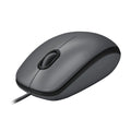 Logitech M100 Optical USB-A Zwart Retail