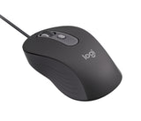 Logitech Signature M520 for Business Optical USB-C Zw.