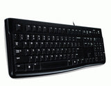 KB Logitech K120 voor Business Zwart bedraad