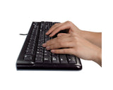 DT Logitech MK120 Zwart bedraad Retail