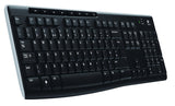 BE KB Logitech K270 Zwart Wirel. Ret. (Belgische layout