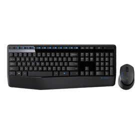 DT Logitech MK345 Zwart Wireless Retail