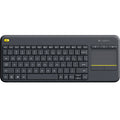 KB Logitech K400 Touch Plus Zwart Wireless Retail