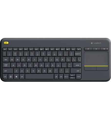 KB Logitech K400 Touch Plus Zwart Wireless Retail
