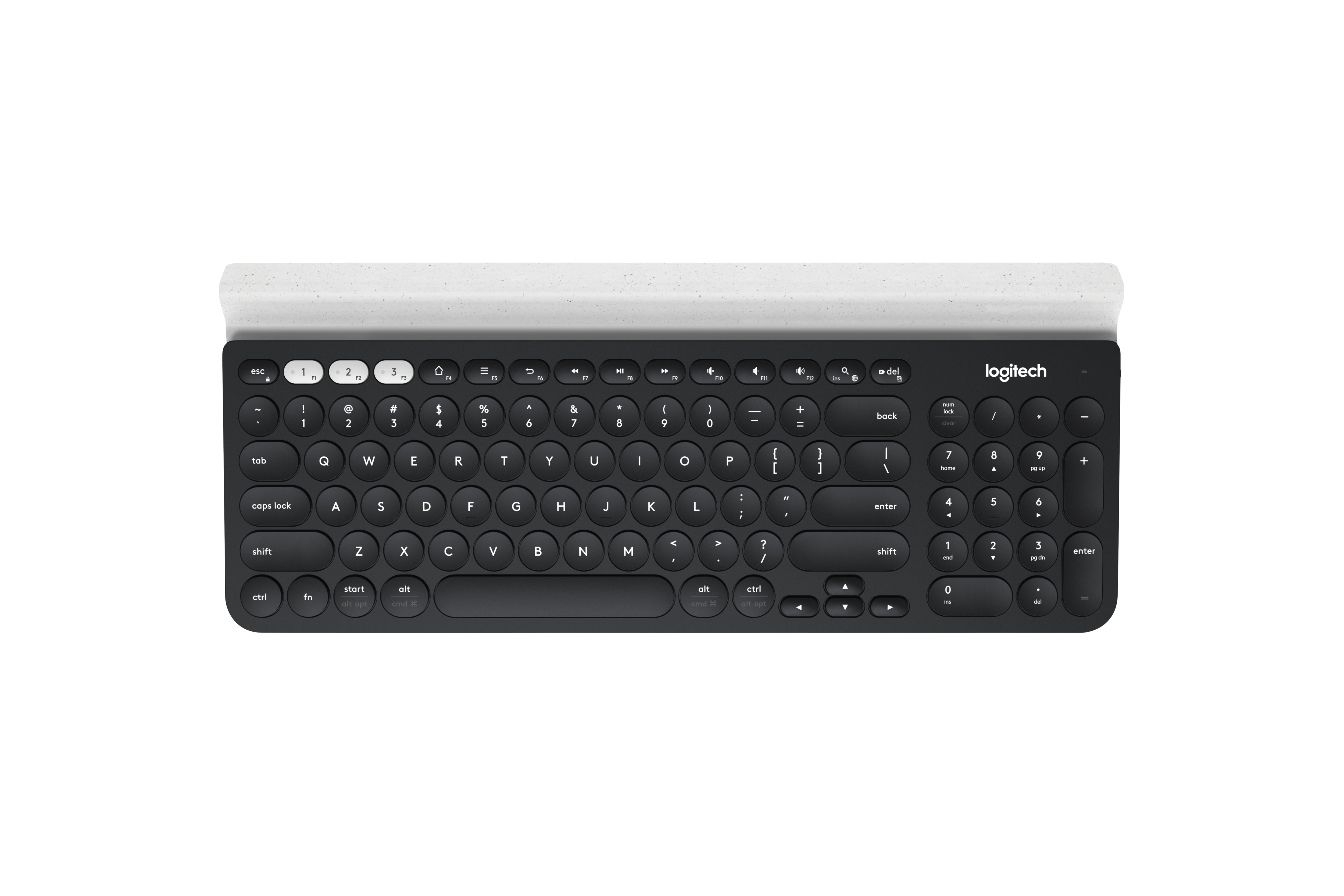 KB Logitech K780 Multi-Device Zwart Wireless Retail