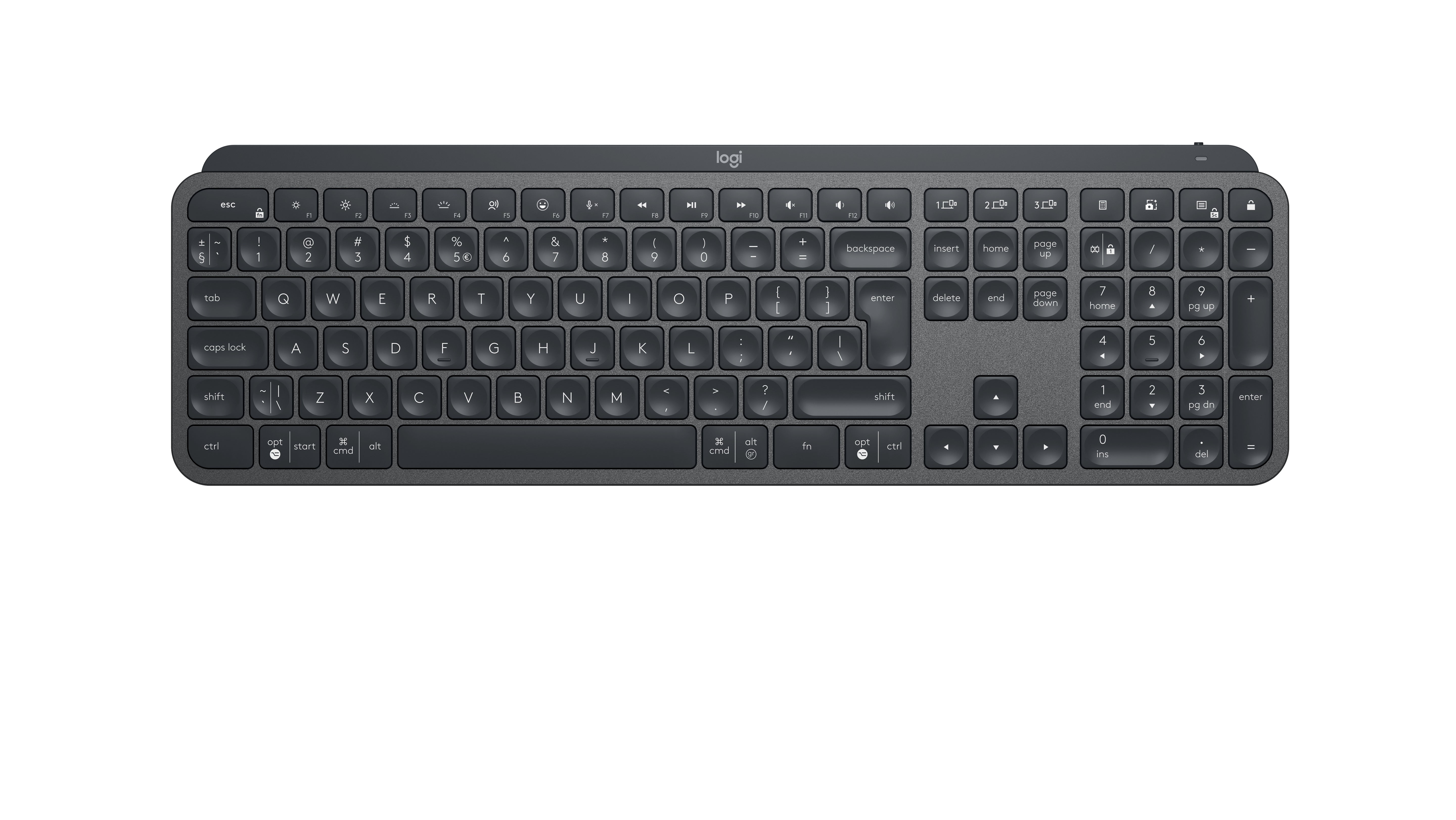KB Logitech MX Keys for Business BT Illuminated