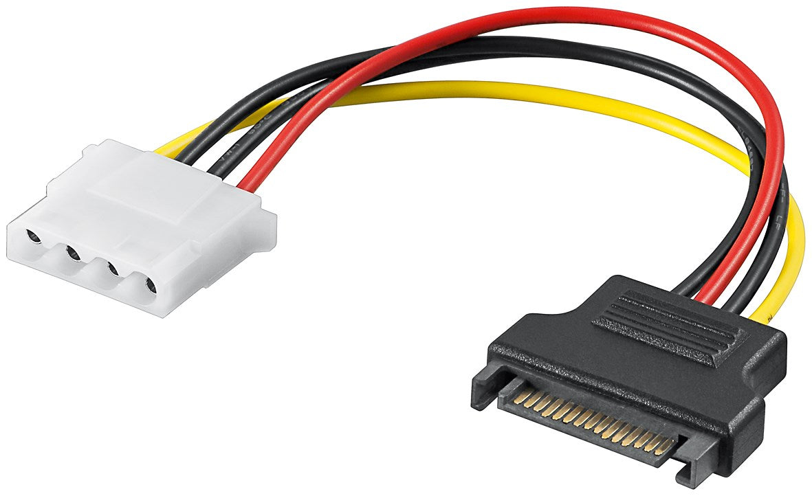 Voedingconverter SATA --> 5.25-inch Goobay