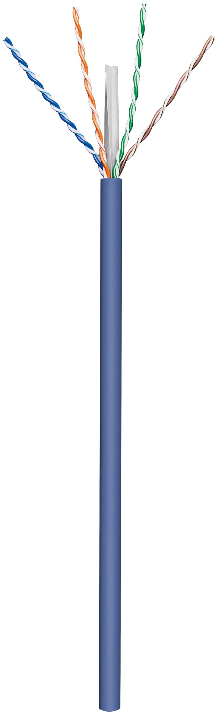 Cat6a Instal. 100m. U-UTP Blauw Goobay AWG23 Cu
