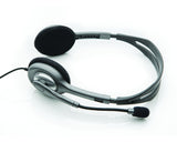 Logitech Stereo Headset H110 3.5mm grijs