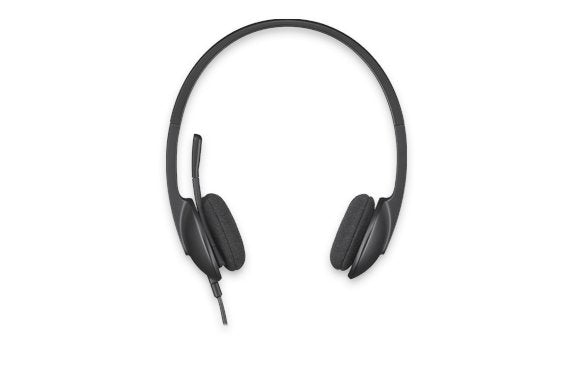 Logitech Stereo Headset H340 USB-A grijs