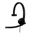 Logitech Mono Headset H570e USB-C zwart (Teams Versie]