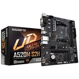 Gigabyte AM4 A520M S2H - DDR4-M.2-DP-HDMI-DVI-VGA-µATX