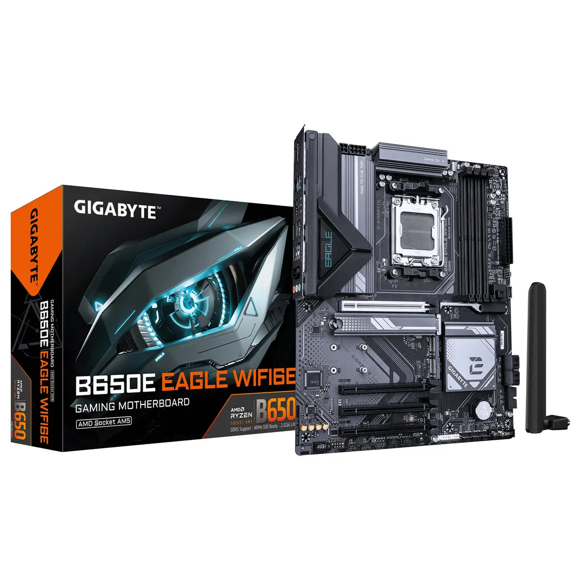 Gigabyte AM5 B650E EAGLE WF6 - DDR5-2xM.2-2xDP-HDMI-µATX