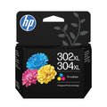 HP No.302XL-304XL Kleur 300 pagina's (Origineel)