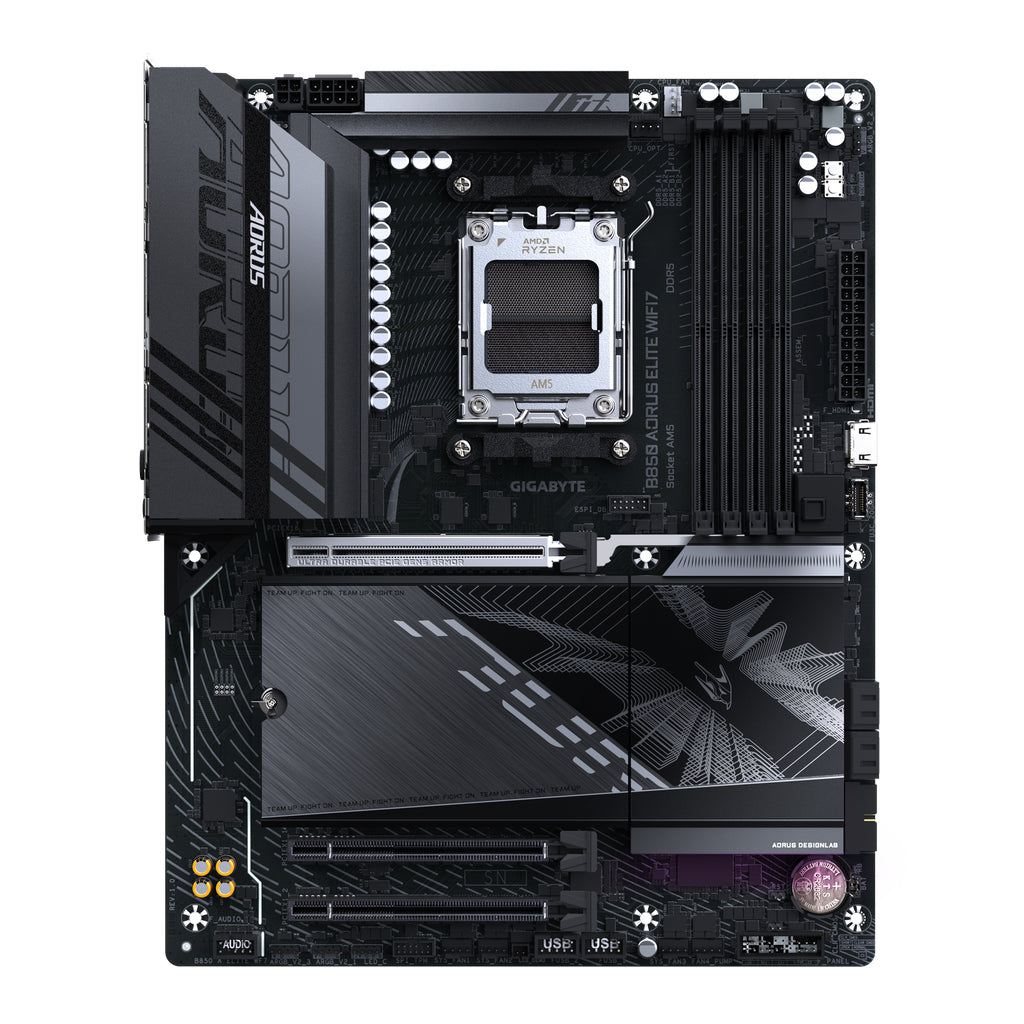 Gigabyte AM5 B850 AORUS ELITE WIFI7 - DDR5-3xM.2-DP