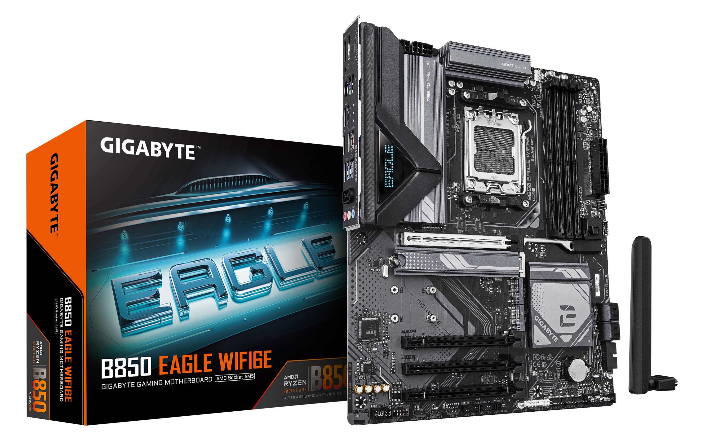 Gigabyte AM5 B850 EAGLE WIFI6E - DDR5-3xM.2-DP-HDMI-ATX