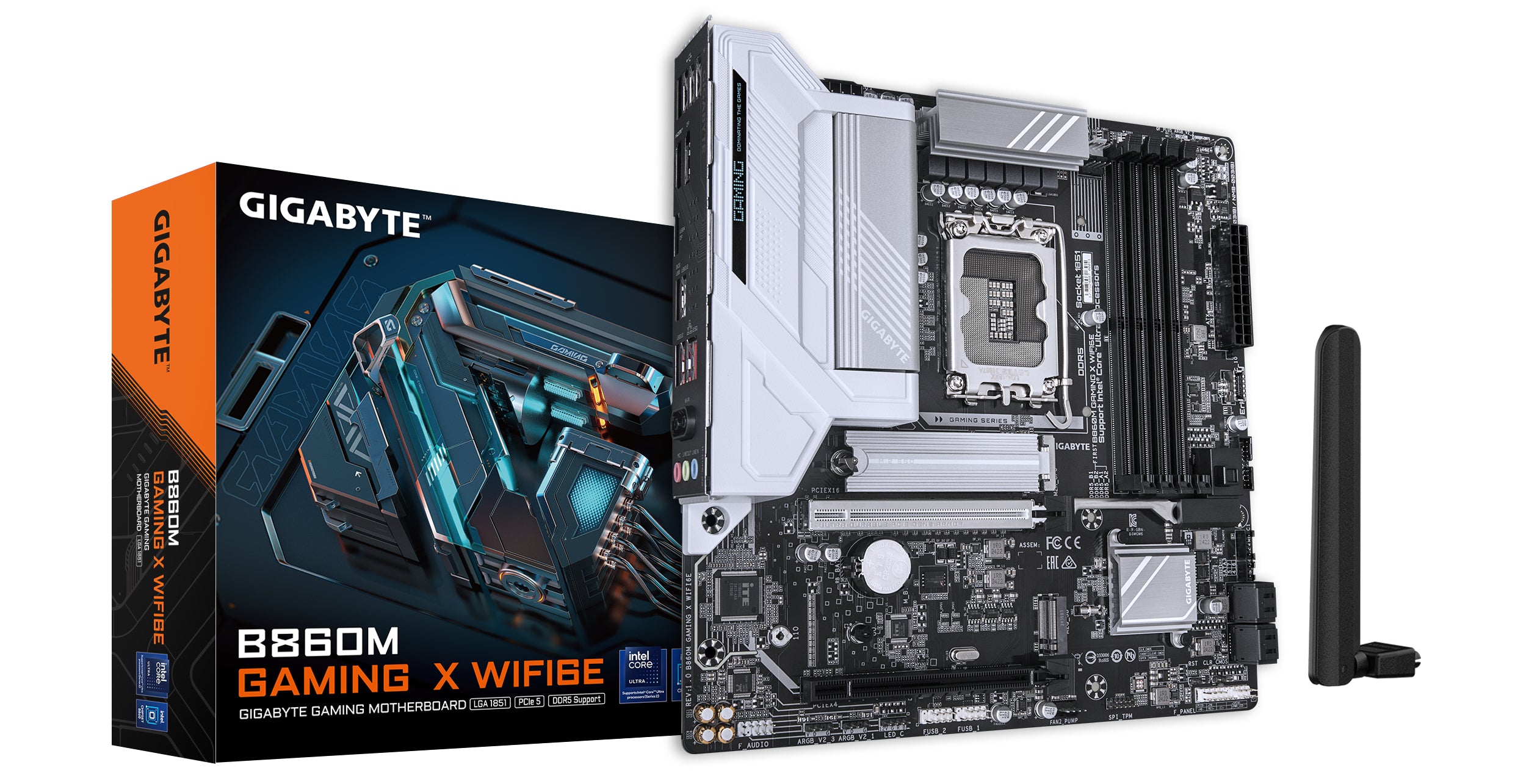 Gigabyte 1851 B860M GAMING X WIFI6E - DDR5-M.2-DP-HDMI