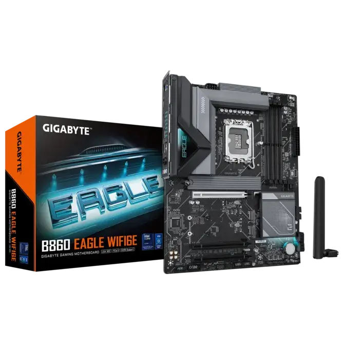 Gigabyte 1851 B860 EAGLE WIFI6E - DDR5-2xM.2-DP-HDMI-ATX