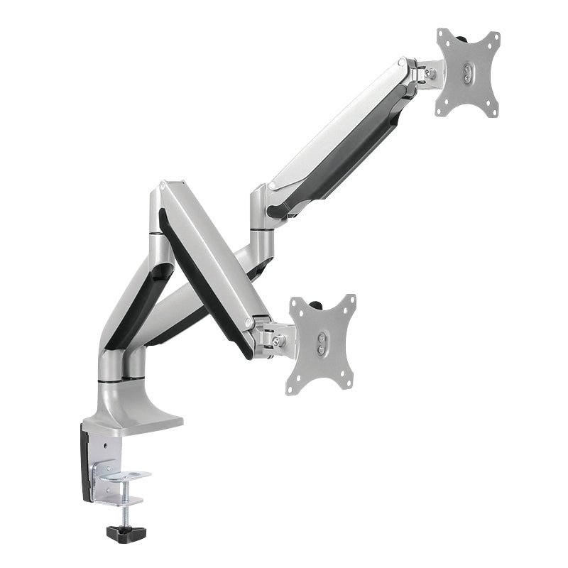 Desk Mount Dual LogiLink 13-inch-32-inch <9kg Aluminium gas
