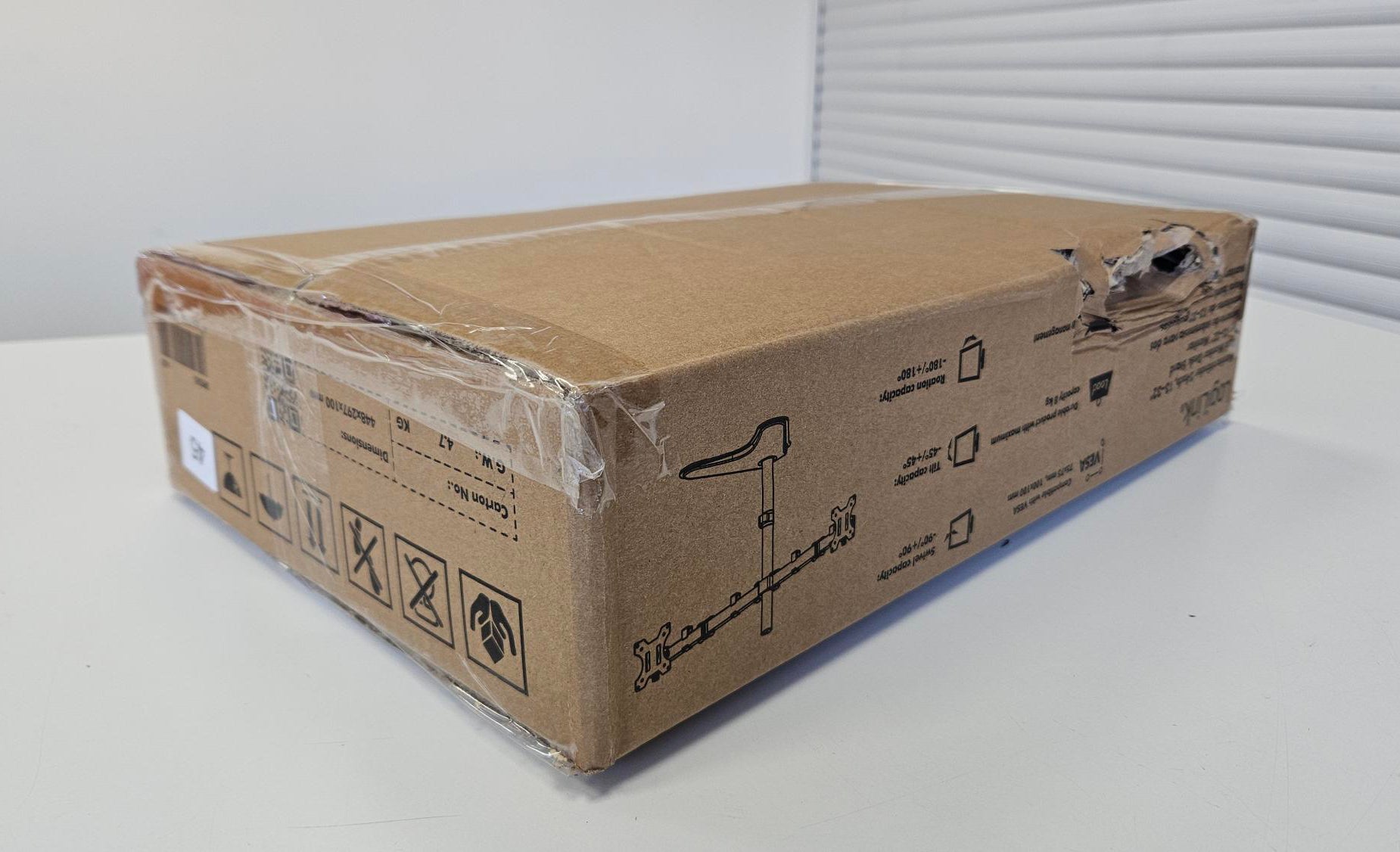 Desk Stand Dual LogiLink 13-inch-32-inch <8kg