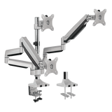 Desk Mount Triple LogiLink 13-inch-32-inch Aluminium gas