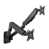 Wall Mount Dual LogiLink 17-inch-32-inch<9kg staal gasveer