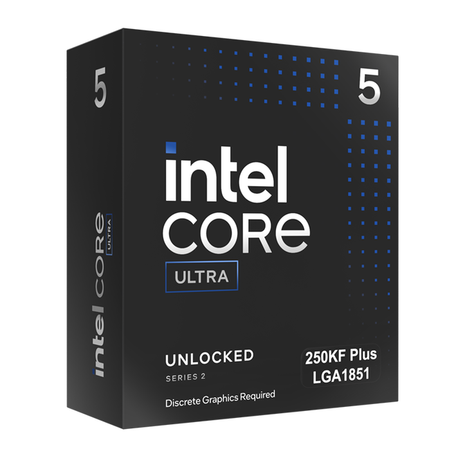 1851 Intel Core Ultra 5 250KF Plus 125W-C18T18-BOX-No