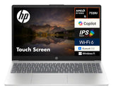 HP 15,6-inch R5-7-8GB-512GB-FHD Touch-W11 Zilver