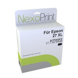 Epson T2711XL Zwart 17,7ml (Origineel) alarm clock