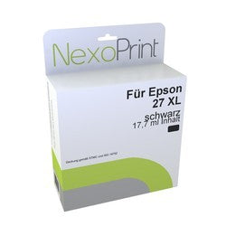 Epson T2711XL Zwart 17,7ml (Origineel) alarm clock