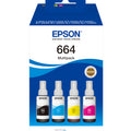 Epson 664 EcoTank Multipack Z-C-M-G 280,0ml (Origineel)