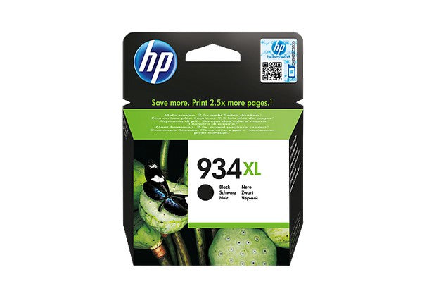 HP No.934XL Zwart 1.000 pagina's (Origineel)