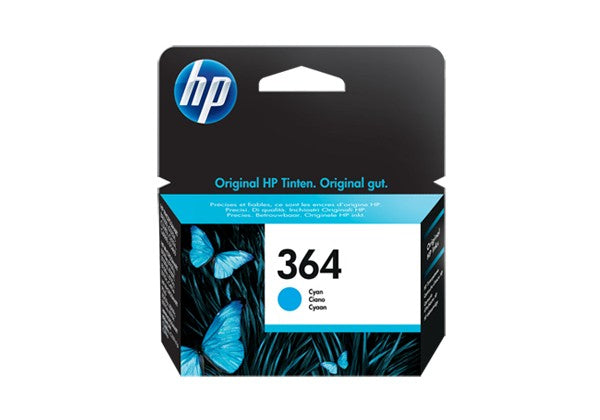 HP No.364 Cyaan 300 pagina's (Origineel)