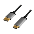 DisplayPort 1.2 --> HDMI 2.00m 4K-60Hz LogiLink