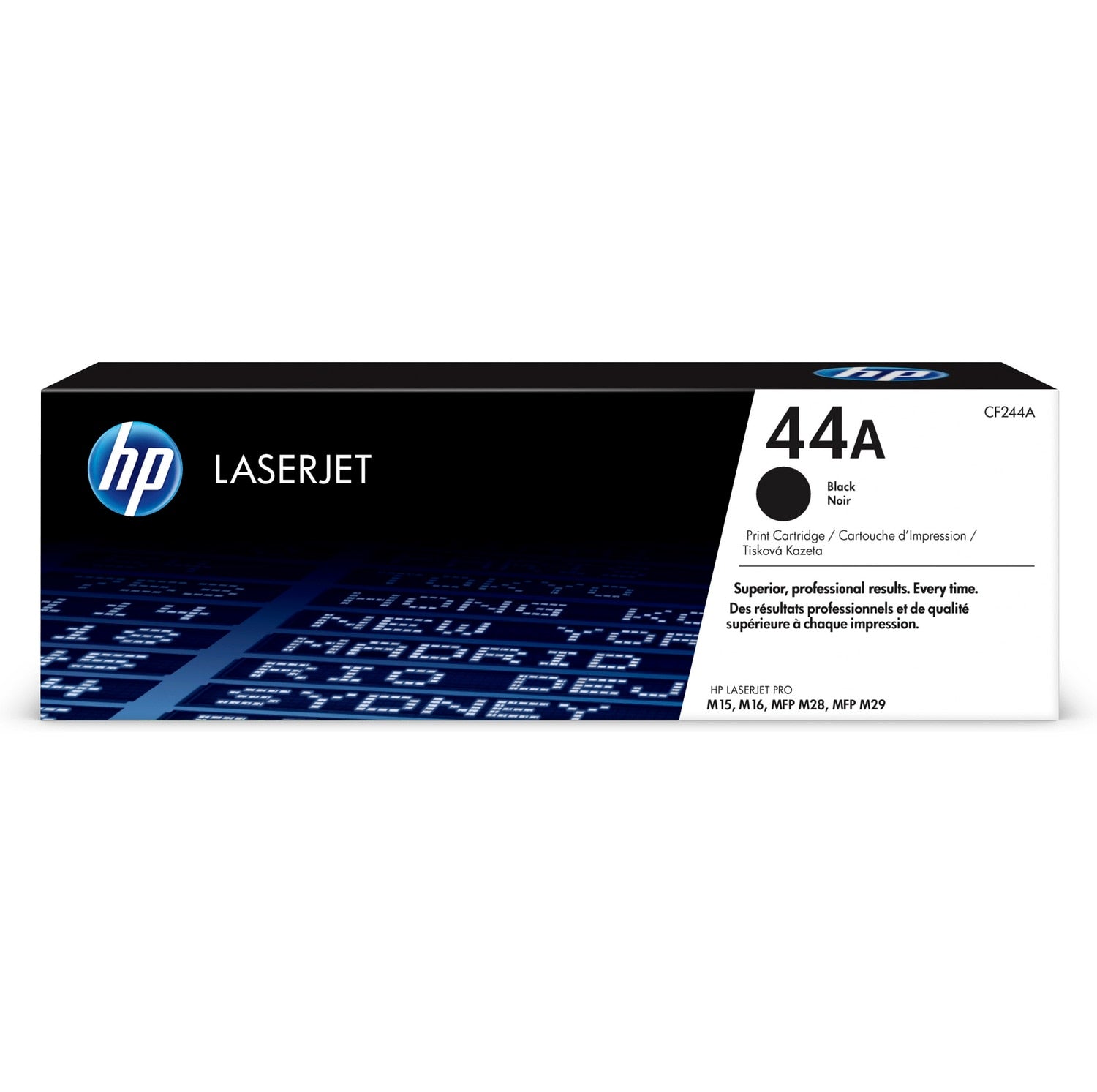 HP No. 44A Zwart 1.000 pagina's (Origineel)