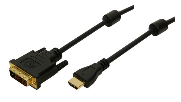 HDMI <--> DVI-D 5.00m LogiLink