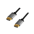 HDMI 1.00m 4K-60Hz LogiLink, aluminium