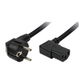 Voedingskabel 2.00m 90° LogiLink