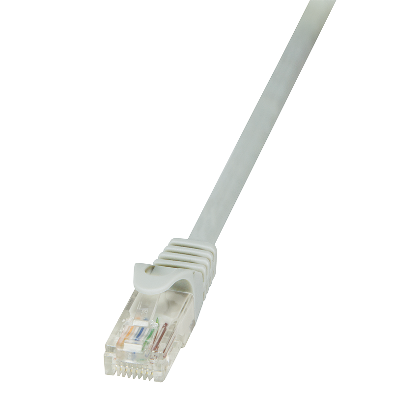RJ45 2.00m Grijs Cat5e U-UTP LogiLink