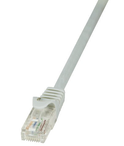 RJ45 10.00m Grijs Cat5e U-UTP LogiLink