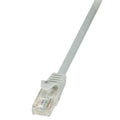 RJ45 15.00m Grijs Cat5e U-UTP LogiLink