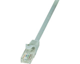 RJ45 30.00m Grijs Cat5e U-UTP LogiLink