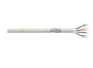 Cat6 Patch 100m. S-FTP Grijs LogiLink AWG27 Cu